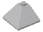 LEGO® Brick: Slope Brick 33 3 x 3 Double Convex 3675 | Color: Medium Stone Grey