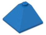 LEGO® Brick: Slope Brick 33 3 x 3 Double Convex 3675 | Color: Bright Blue