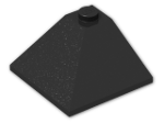 LEGO® Brick: Slope Brick 33 3 x 3 Double Convex 3675 | Color: Black