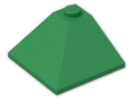 LEGO® Brick: Slope Brick 33 3 x 3 Double Convex 3675 | Color: Dark Green