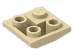 LEGO® Stein: Slope Brick 45 2 x 2 Inverted Double Convex 3676 | Farbe: Brick Yellow