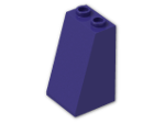 LEGO® Brick: Slope Brick 75 2 x 2 x 3 3684 | Color: Medium Lilac
