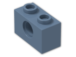 LEGO® Brick: Technic Brick 1 x 2 with Hole 3700 | Color: Sand Blue