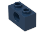 LEGO® Brick: Technic Brick 1 x 2 with Hole 3700 | Color: Earth Blue
