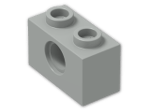 LEGO® Stein: Technic Brick 1 x 2 with Hole 3700 | Farbe: Grey