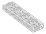LEGO® Brick: Plate 1 x 4 3710 | Color: Transparent