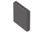 LEGO® Brick: Brick 1 x 6 x 5 3754 | Color: Dark Stone Grey