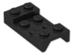 LEGO® Brick: Car Mudguard 2 x 4 3788 | Color: Black