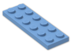 LEGO® Stein: Plate 2 x 6 3795 | Farbe: Medium Blue