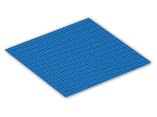 LEGO® Brick: Baseplate 32 x 32 3811 | Color: Bright Blue