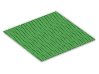 LEGO® Brick: Baseplate 32 x 32 3811 | Color: Bright Green