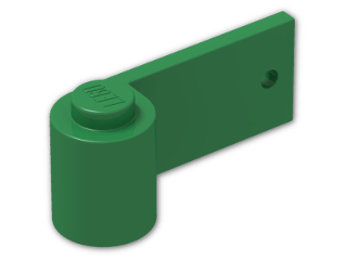 LEGO® Stein: Door 1 x 3 x 1 Right 3821 | Farbe: Dark Green