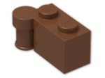 LEGO® Brick: Hinge Brick 1 x 4 Top 3830 | Color: Reddish Brown