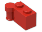 LEGO® Brick: Hinge Brick 1 x 4 Top 3830 | Color: Bright Red