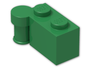 LEGO® Stein: Hinge Brick 1 x 4 Top 3830 | Farbe: Dark Green
