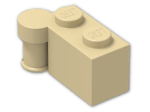 LEGO® Brick: Hinge Brick 1 x 4 Top 3830 | Color: Brick Yellow