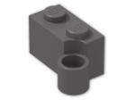 LEGO® Brick: Hinge Brick 1 x 4 Base 3831 | Color: Dark Stone Grey