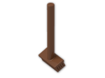 LEGO® Brick: Minifig Pushbroom 3836 | Color: Reddish Brown