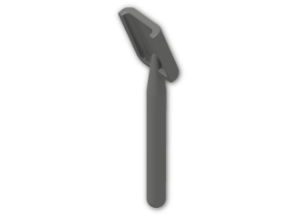 LEGO® Stein: Minifig Shovel 3837 | Farbe: Dark Grey