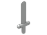LEGO® Brick: Minifig Sword Shortsword 3847 | Color: Silver flip/flop