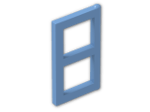 LEGO® Stein: Window 1 x 2 x 3 Pane 3854 | Farbe: Medium Blue