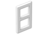 LEGO® Brick: Window 1 x 2 x 3 Pane 3854 | Color: White