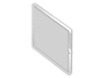 LEGO® Stein: Glass for Window 1 x 4 x 3 3855 | Farbe: Transparent