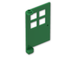 LEGO® Brick: Door 1 x 4 x 5 with 4 Panes 3861 | Color: Dark Green