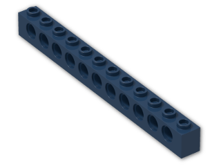 LEGO® Stein: Technic Brick 1 x 12 with Holes 3895 | Farbe: Earth Blue