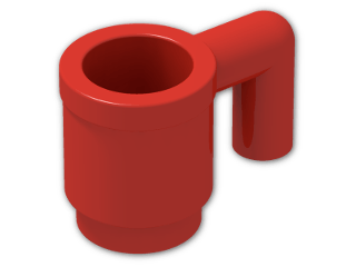 LEGO® Stein: Minifig Cup 3899 | Farbe: Bright Red