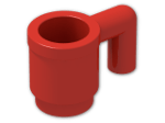 LEGO® Brick: Minifig Cup 3899 | Color: Bright Red