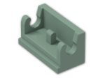 LEGO® Brick: Hinge 1 x 2 Base 3937 | Color: Sand Green