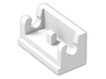 LEGO® Brick: Hinge 1 x 2 Base 3937 | Color: White