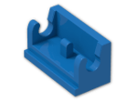 LEGO® Brick: Hinge 1 x 2 Base 3937 | Color: Bright Blue