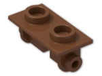 LEGO® Brick: Hinge 1 x 2 Top 3938 | Color: Reddish Brown