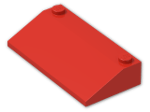 LEGO® Brick: Slope Brick 33 3 x 6 3939 | Color: Bright Red