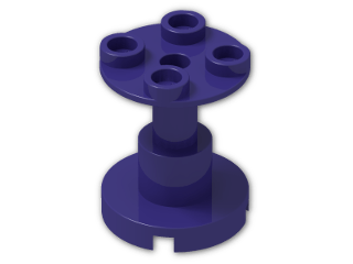LEGO® Stein: Support 2 x 2 x 2 Round 3940 | Farbe: Medium Lilac