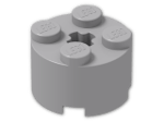 LEGO® Stein: Brick 2 x 2 Round 3941 | Farbe: Medium Stone Grey