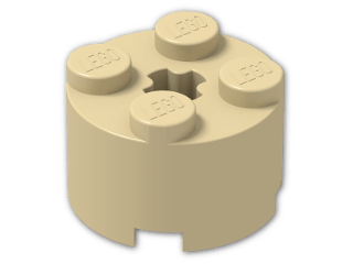 LEGO® Stein: Brick 2 x 2 Round 3941 | Farbe: Brick Yellow