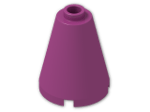 LEGO® Stein: Cone 2 x 2 x 2 with Hollow Stud Open 3942c | Farbe: Bright Reddish Violet