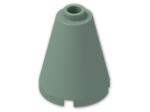 LEGO® Stein: Cone 2 x 2 x 2 with Hollow Stud Open 3942c | Farbe: Sand Green