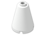LEGO® Stein: Cone 2 x 2 x 2 with Hollow Stud Open 3942c | Farbe: White