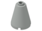 LEGO® Brick: Cone 2 x 2 x 2 with Hollow Stud Open 3942c | Color: Grey