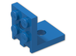 LEGO® Stein: Bracket 2 x 2 - 2 x 2 Up 3956 | Farbe: Bright Blue