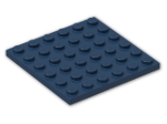 LEGO® Brick: Plate 6 x 6 3958 | Color: Earth Blue