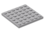 LEGO® Stein: Plate 6 x 6 3958 | Farbe: Medium Stone Grey