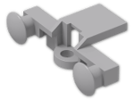 LEGO® Brick: Train Buffer Beam 4022 | Color: Medium Stone Grey