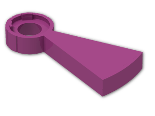 LEGO® Brick: Staircase Spiral Riser 40243 | Color: Bright Reddish Violet