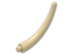 LEGO® Brick: Animal Tail Section End 40379 | Color: Brick Yellow