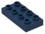LEGO® Brick: Duplo Plate 2 x 4 40666 | Color: Earth Blue